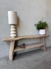Stoere wandtafel Emma old elm