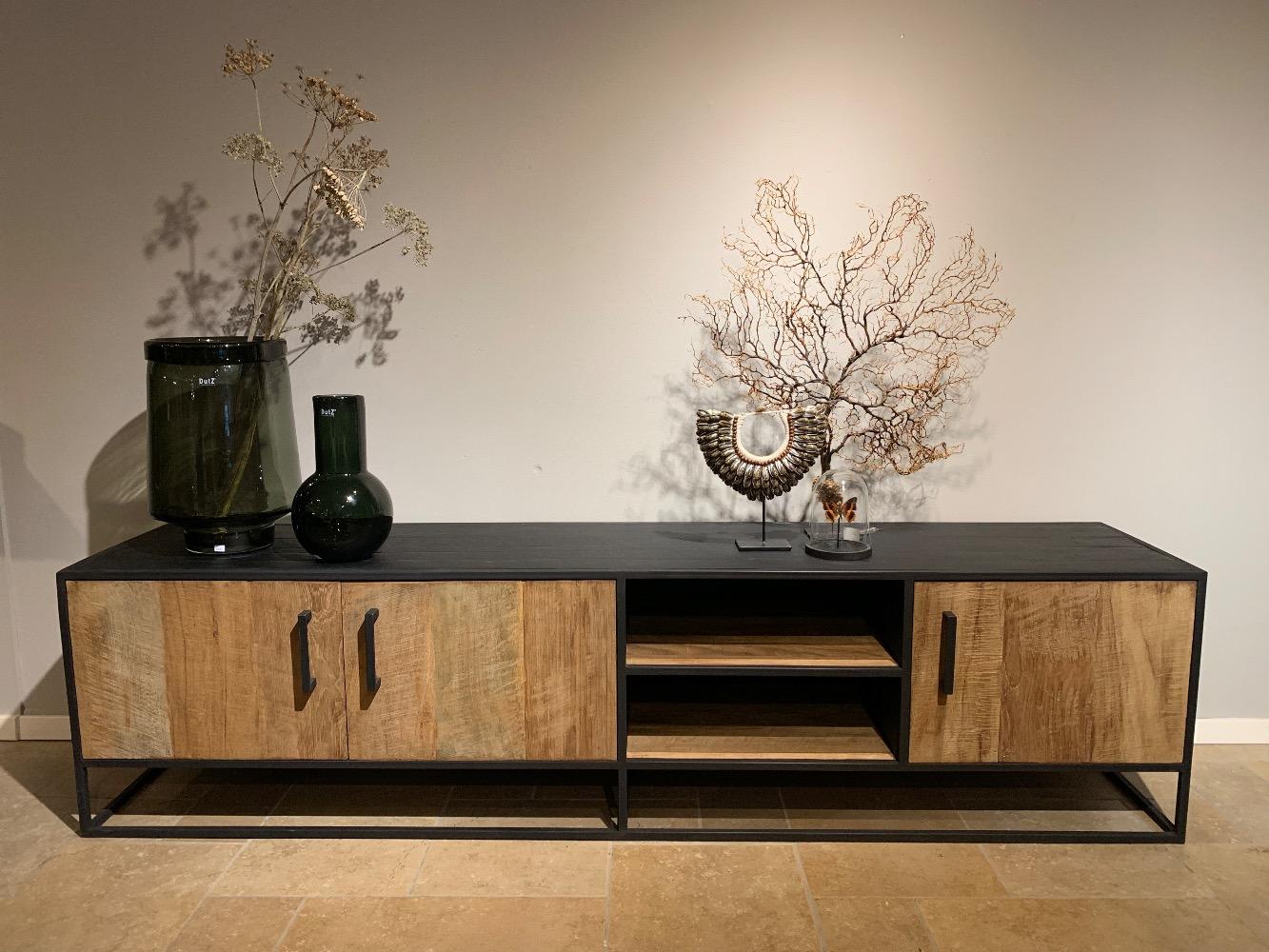 Tv kast teak 3 deurs