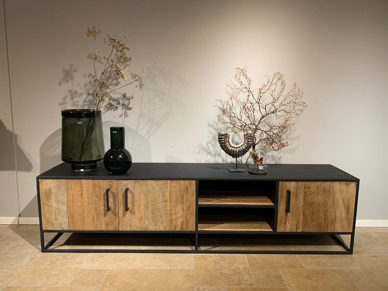 Tv kast teak 3 deurs