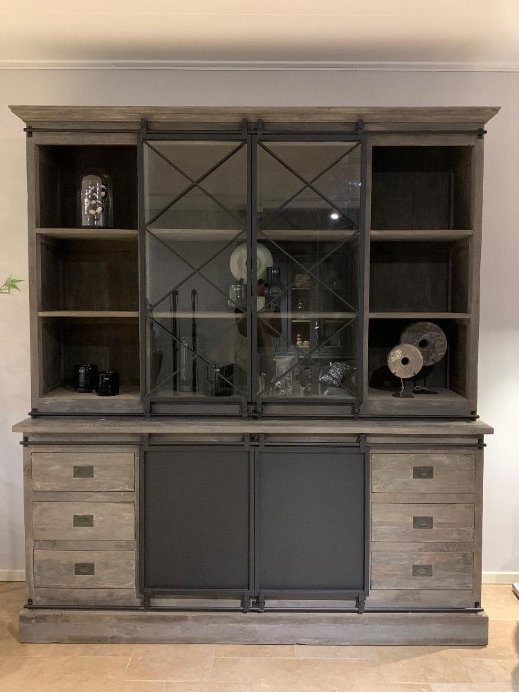 Buffetkast Floris  industrieel grey