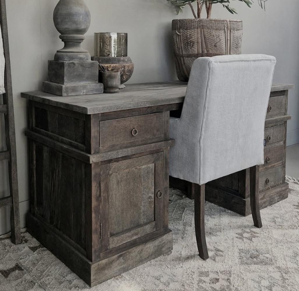 Bureau Olivier antique grey 