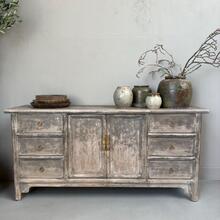 Dressoir vintage old grey 