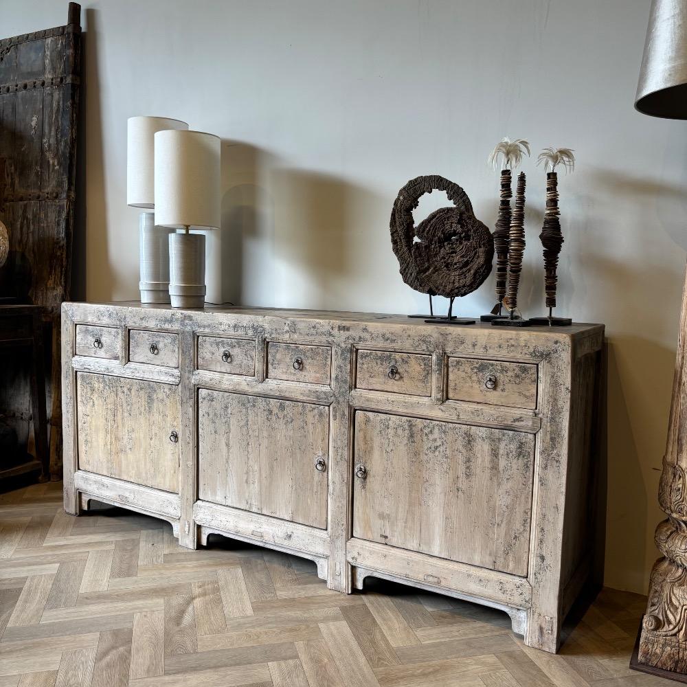 Gaaf uniek sleets dressoir 3 Deurs 