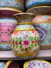 Handbeschilderde melkpotten klein