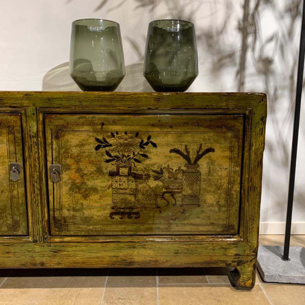Origineel handgemaakt  Chinees tv meubel hoogglans 