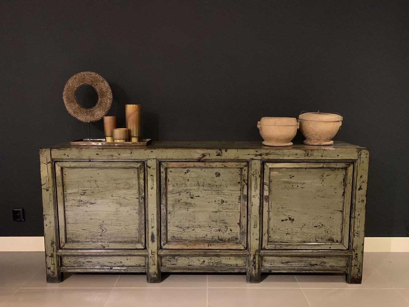 Oud Chinees dressoir hoogglans 