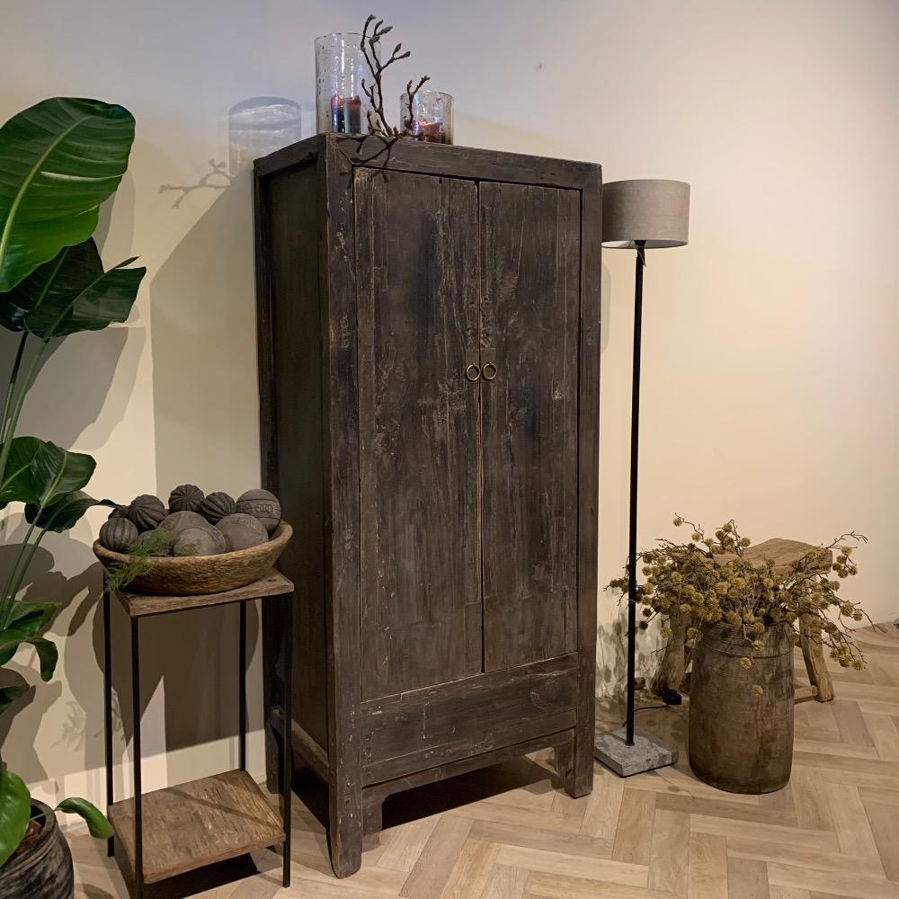 Oud origineel Chinese 2 deurskast 