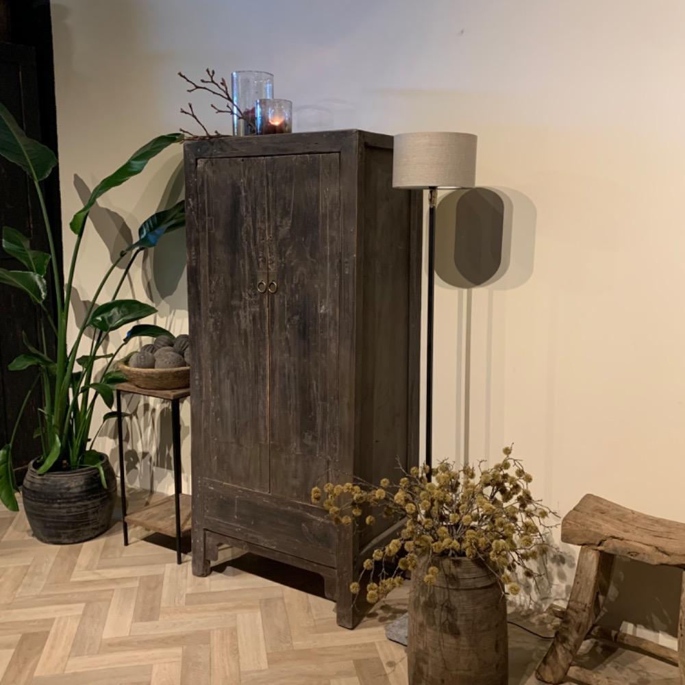 Oud origineel Chinese 2 deurskast 