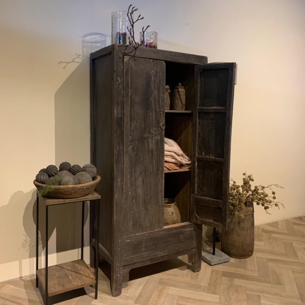 Oud origineel Chinese 2 deurskast 