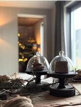 Plateau met glazen stolp S Aura Peeperkorn