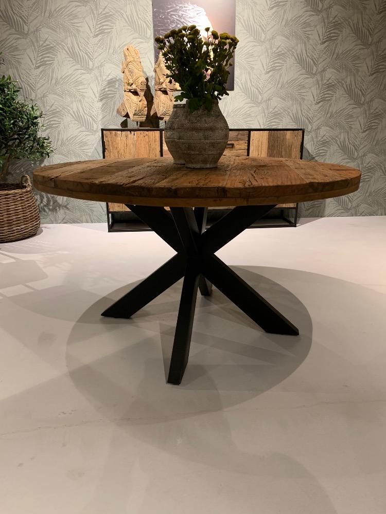 Robuuste ronde eettafel India