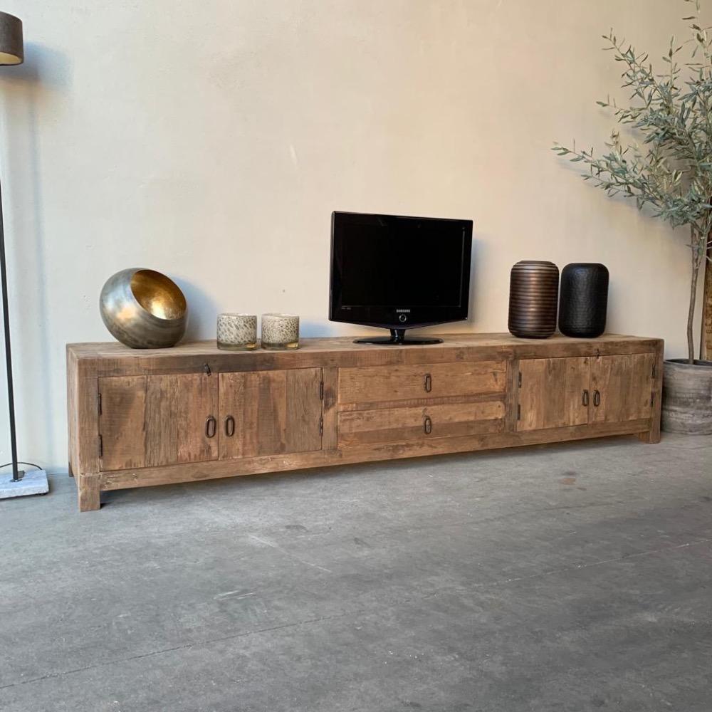 Robuuste Tv meubel Daan oud hout