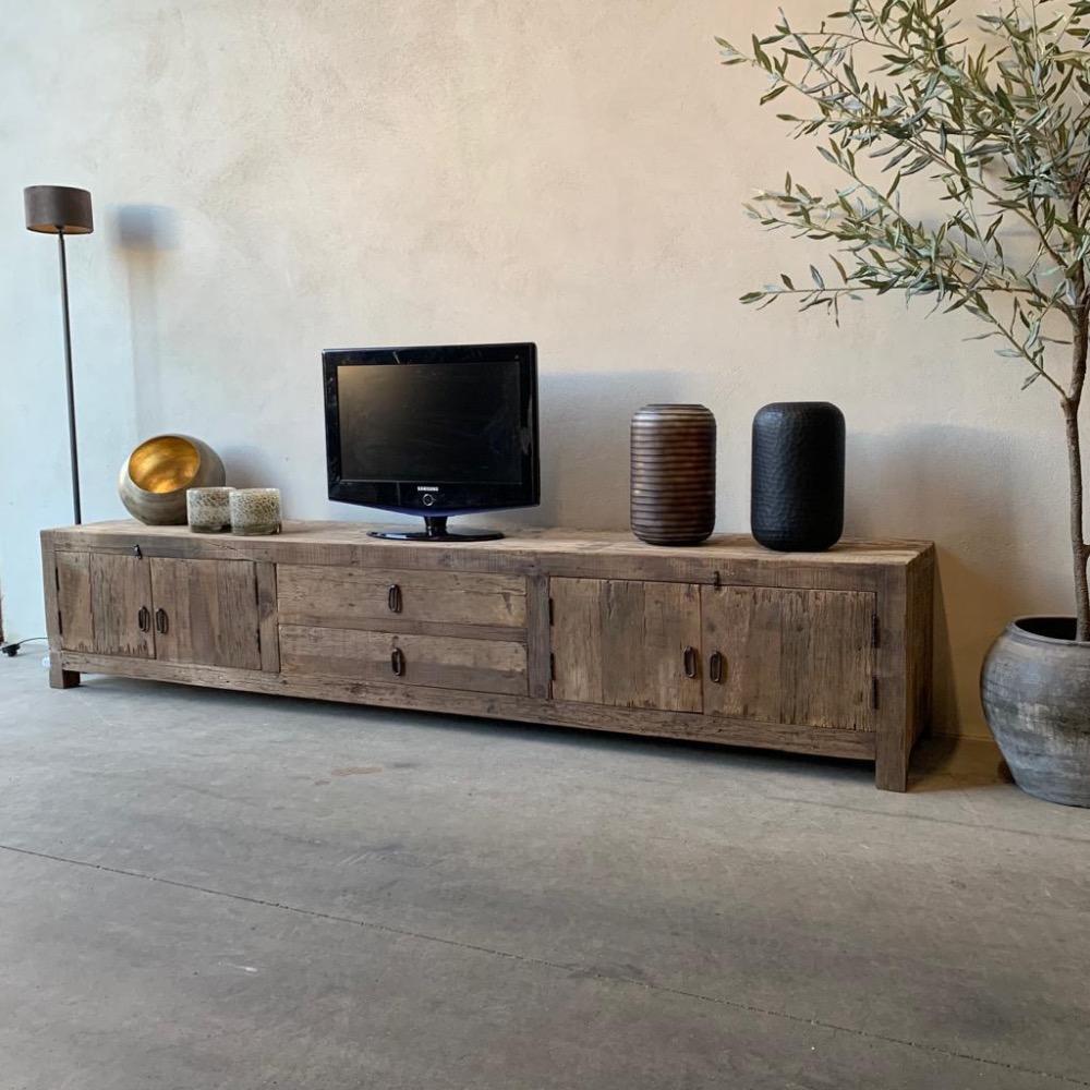 Robuuste Tv meubel Daan oud hout