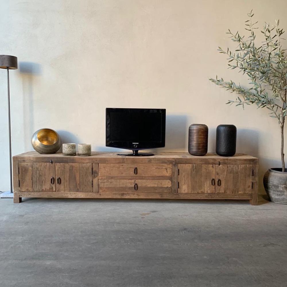 Robuuste Tv meubel Daan oud hout