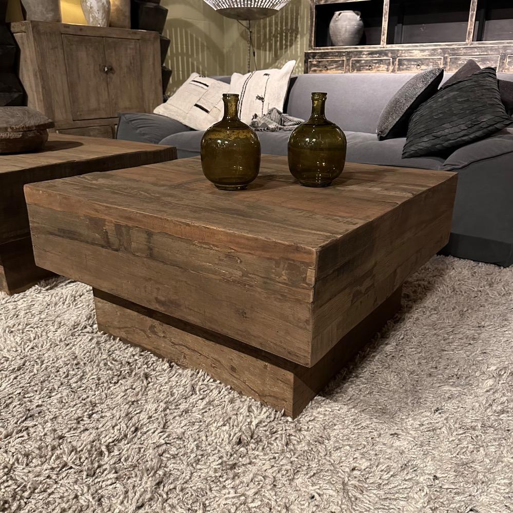 Salontafel Teun oud hout