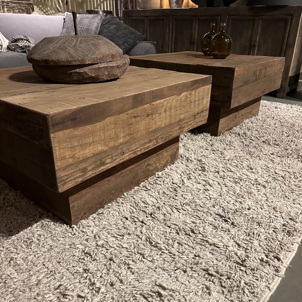 Salontafel Teun oud hout