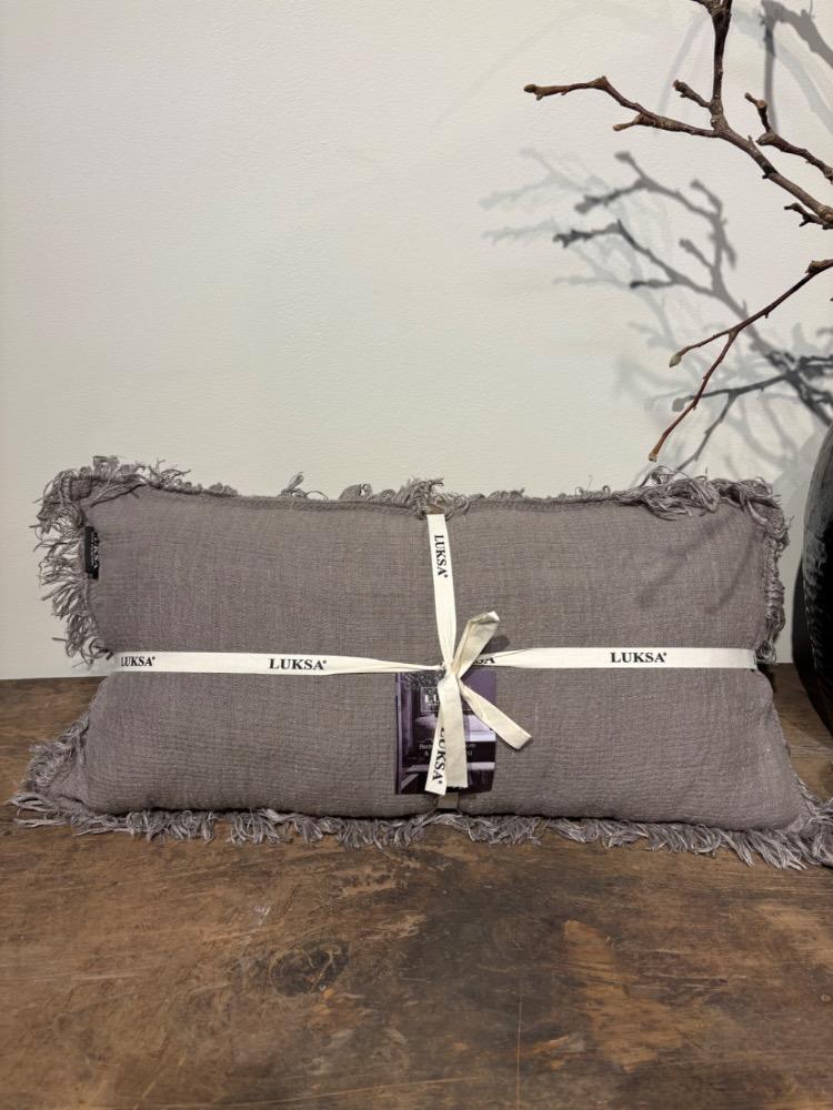 Sierkussen Louise Taupe  Luksa homecollection