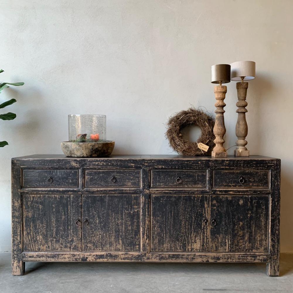 Stoer dressoir in old black - Dresser - Items by category - European ANTIQUES & DECORATIVE Stoer dressoir in old black - Dresser - Items by category - European ANTIQUES & DECORATIVE
