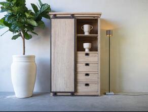 Stoere wandkast Joost