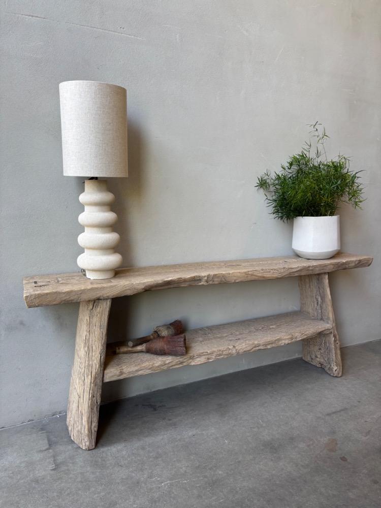 Stoere wandtafel Dette old elm