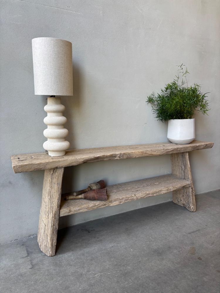 Stoere wandtafel Dette old elm