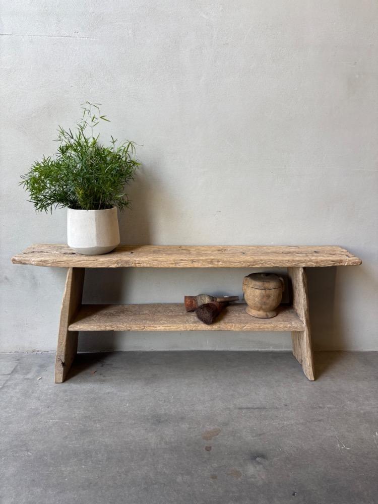 Stoere wandtafel  Dette old elm 
