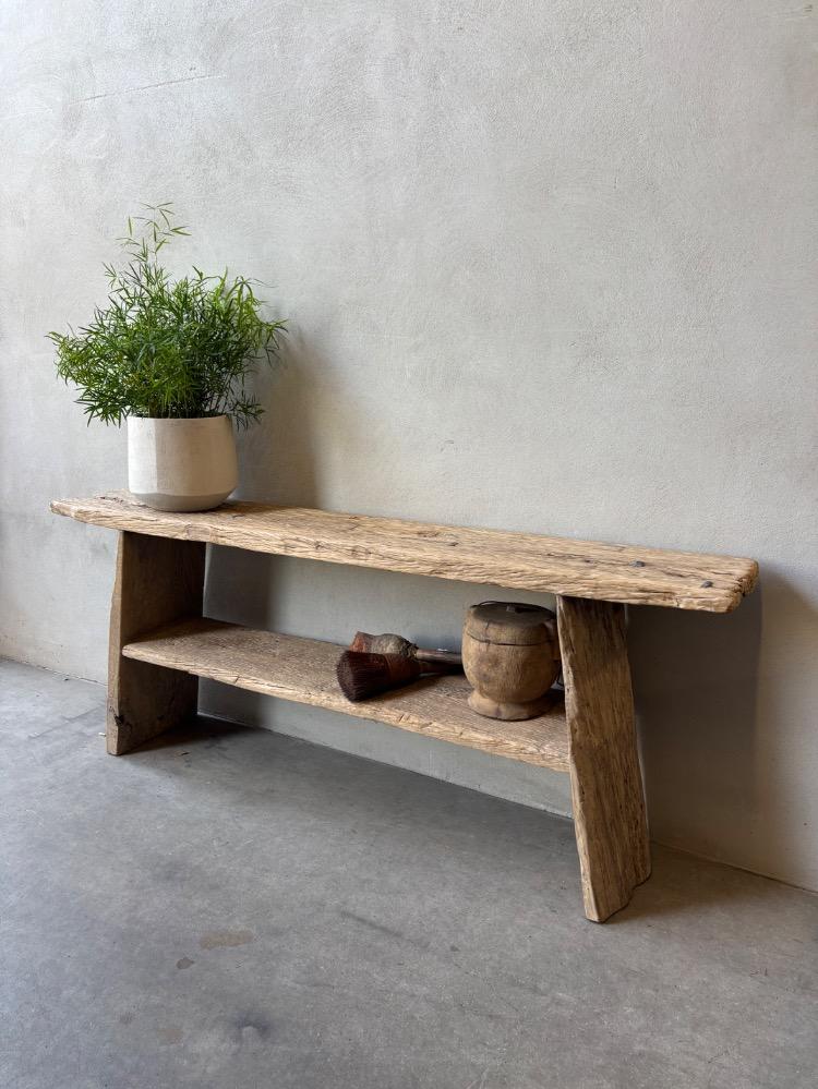 Stoere wandtafel  Dette old elm 
