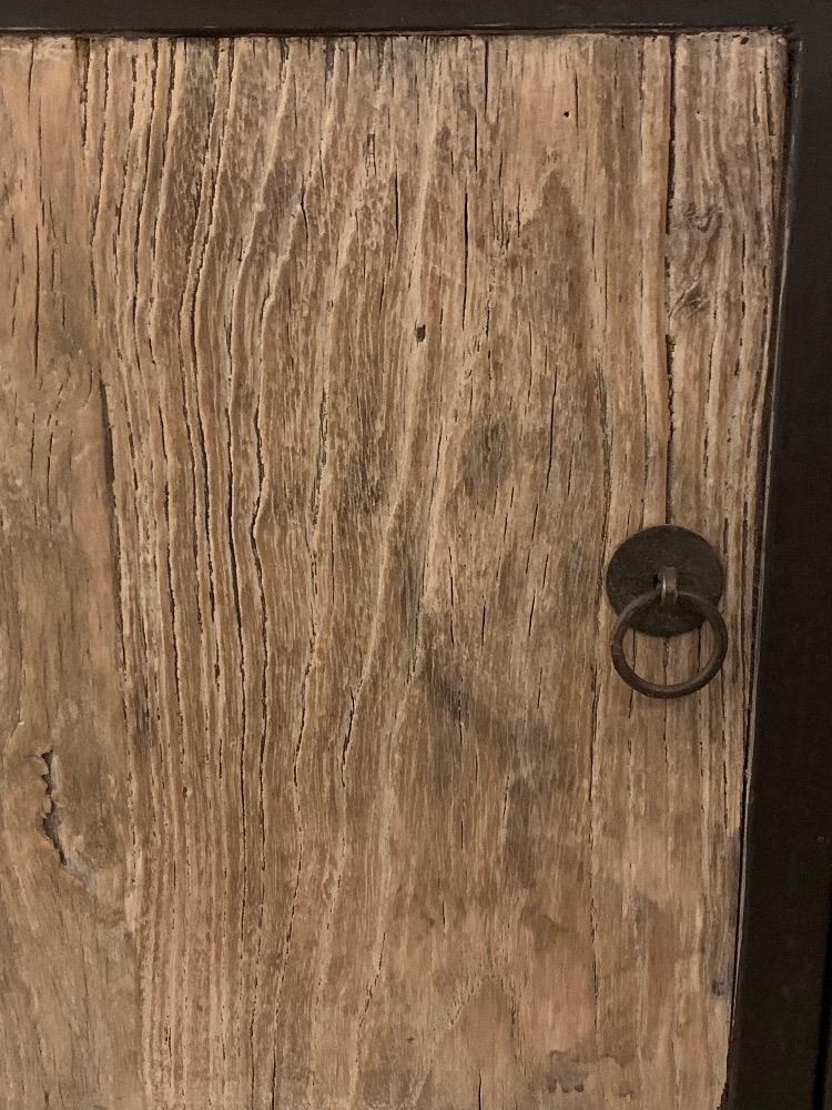 Tv kast schuifdeuren oud elm