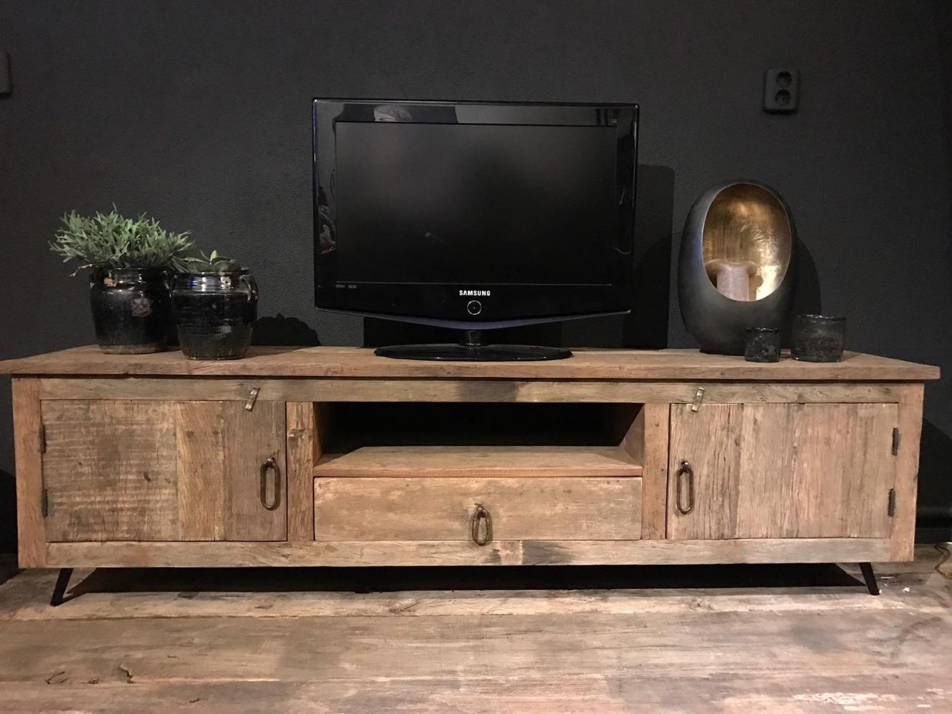 tv meubel oud hout
