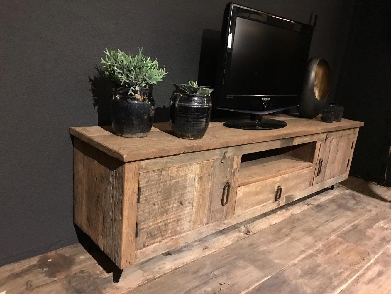tv meubel oud hout