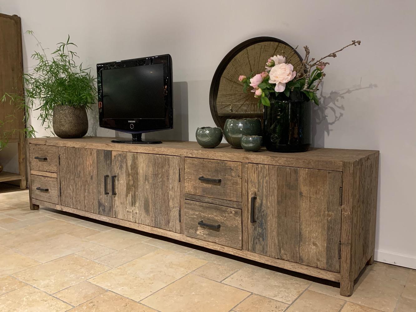 Tv meubel oud hout 