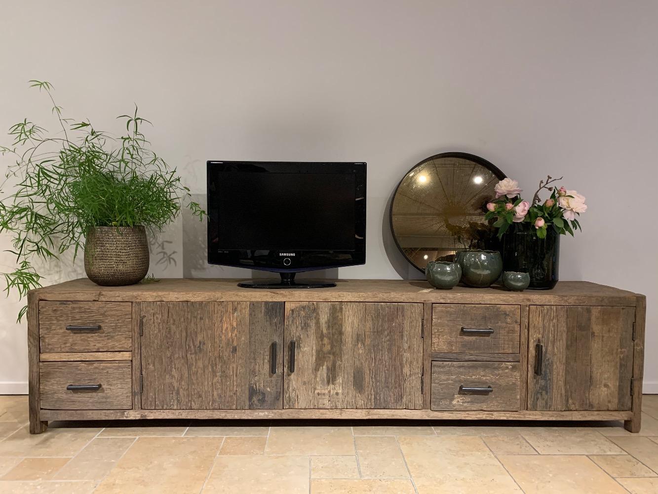 Tv meubel oud hout XL 