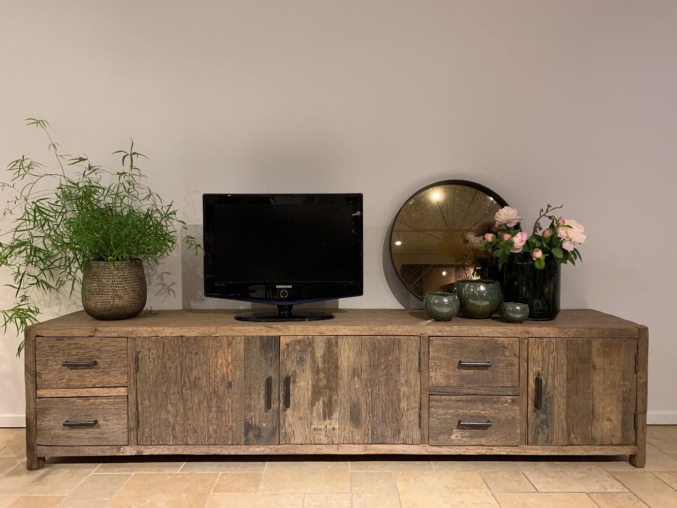 Tv meubel oud hout XL 