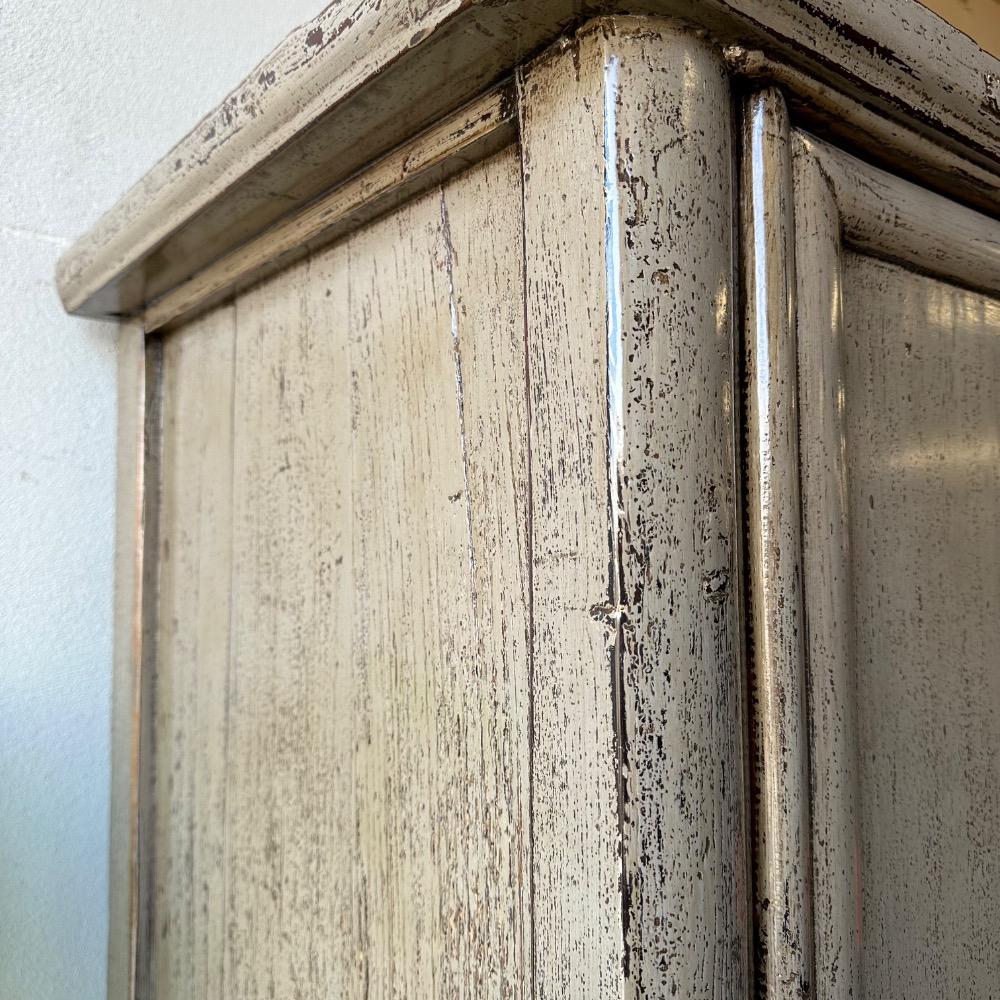 Unieke hoogglans 2 deurskast oud Jade olijf groen 