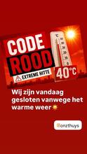 Vrijdag 26 juni gesloten!!