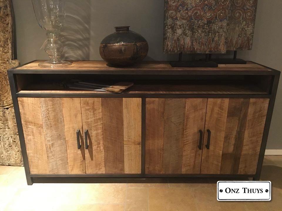 ontwikkeling Specifiek Theseus Dressoir teak/ijzer - Kasten - Onz Thuys